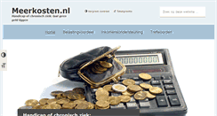 Desktop Screenshot of meerkosten.nl